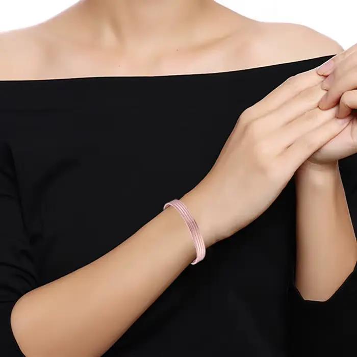 Bracelets en cuivre pur pour hommes et femmes