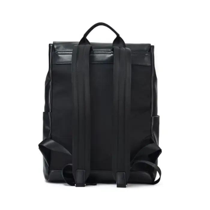 Sac à dos en cuir véritable pour hommes, sac de voyage imperméable de grande capacité, pour les déplacements professionnels, le travail quotidien en plein air