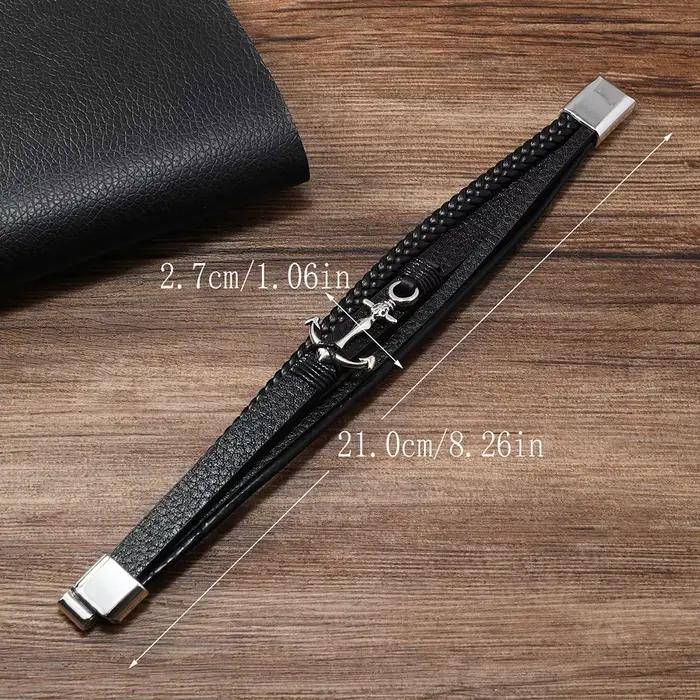 Bracelet en cuir pour hommes