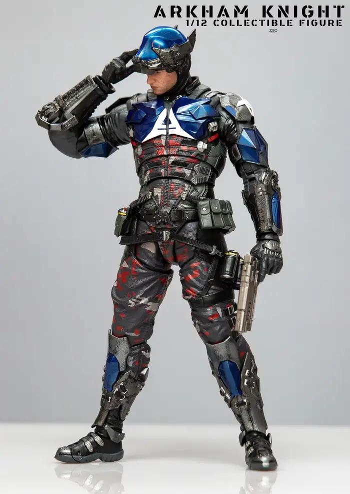 EN STOCK LPZZ Encyclopedia Culture X UPFinegures Figurine d'action à l'échelle 1/12 LPZZ Batman : Arkham Knight Modèle de figurine Jouets