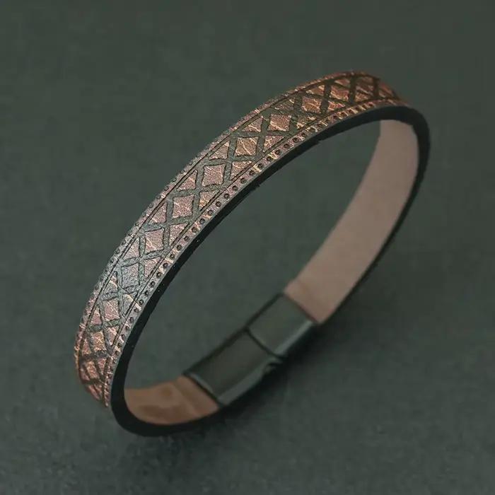 Bracelet en cuir élégant pour hommes