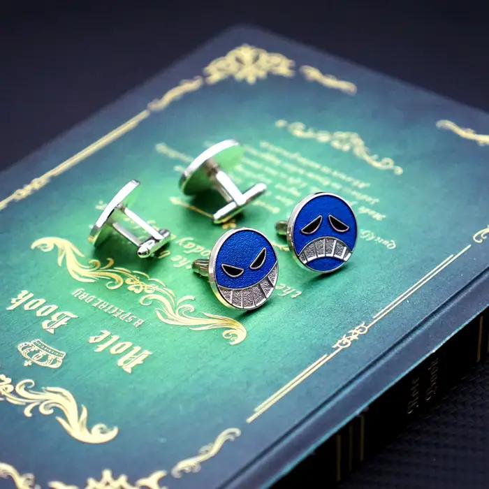 Portgas · D Ace Boutons De Manchette pour Hommes Chemise Homme