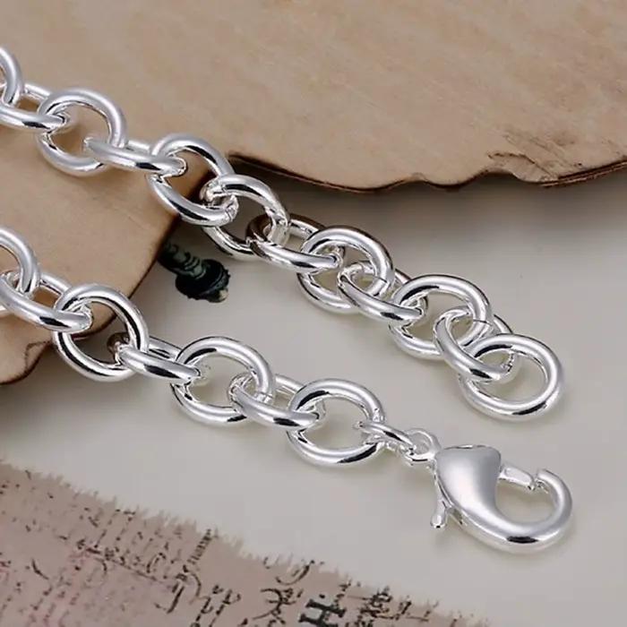 Bracelet en argent Sterling 925 pour hommes et femmes, bijoux de haute qualité, prix d'usine, livraison gratuite, offre spéciale