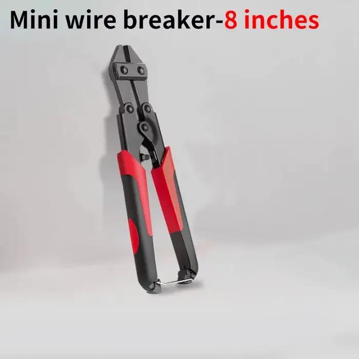 Mini coupe-boulon 1 pièce, en acier allié au Chrome-vanadium, rapide et tranchant, fonctionnement permettant d'économiser du travail, utilisé pour couper le fil, l'acier à barres,