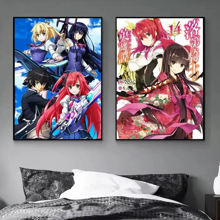 Affiche d'anime C-Chivalry O-of a Failed Knight, impression d'art décorative murale, impression d'art abstraite pour décoration murale pour salon