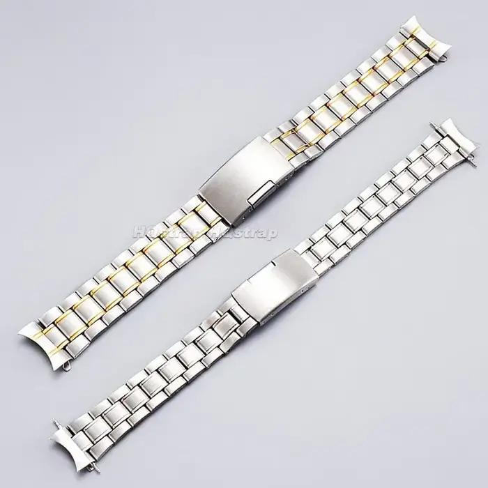 Bracelet de montre en acier inoxydable Bracelet en métal 20mm 22mm Bracelet de montre Bracelet de remplacement universel pour hommes femme bracelets de montre