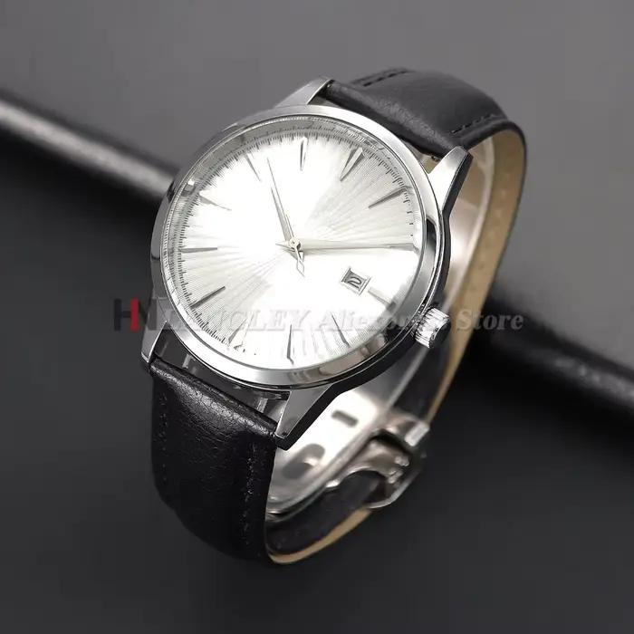Bracelet de montre en cuir véritable pour Cartier Tank London Solo, motif litchi souple, accessoires pour femmes et hommes, 16mm, 18mm, 20mm, 22mm