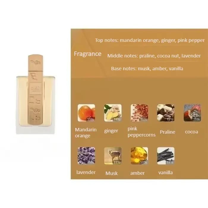 Parfum arabe de dubaï pour femmes