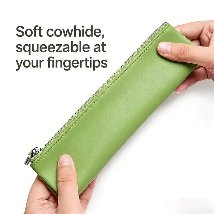 Pochette cosmétique en cuir, adaptée aux portefeuilles, porte-monnaie, rouges à lèvres, cosmétiques, sac de rangement de voyage, de haute qualité et portable.