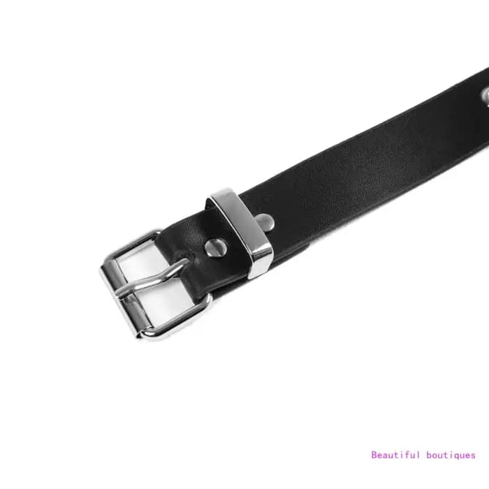 Bracelets Punk hommes femmes rétro Bracelet réglable poignet ceinture boucle manchette