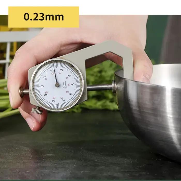 Poêle à frire en acier inoxydable 304, poêle antiadhésive, marmite à Steak frit, ustensiles de cuisine non revêtus pour cuisinière à gaz et cuisinière à Induction