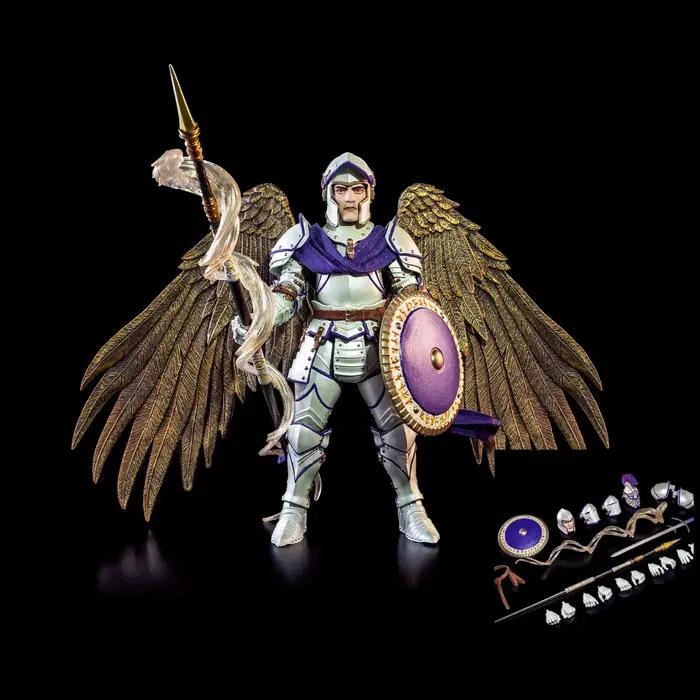 Nouvelle figurine de chevalier de la série Agbendor Ashes de Four Horsemen Mythic Legions, avec plusieurs armures, armes et accessoires pour collectionneurs