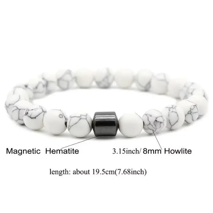 Bracelets pour hommes, rajeunit votre esprit avec un œil de tigre magnétique