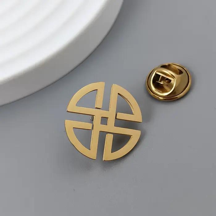 Broches à nœud celtique classiques pour hommes, acier inoxydable, badge amulette viking vintage, épinglettes, bijoux, accessoires de fête de mariage