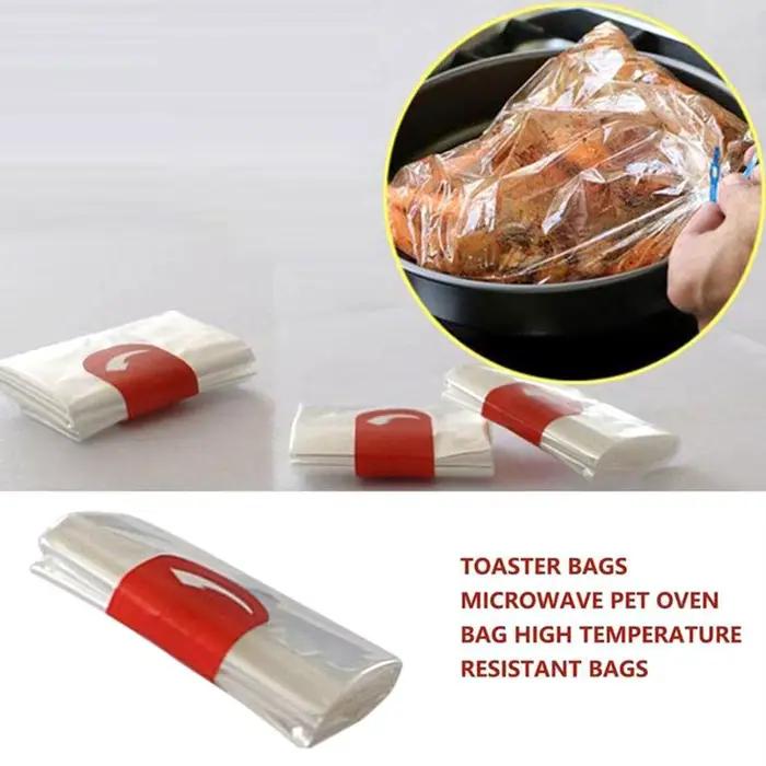 Sac de cuisson jetable pour rôtir la dinde, sacs de four, sacs de grille-pain, Q5N5
