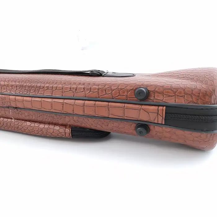 Étui/Sac/Boîte intégré pour clarinette en toile/imitation cuir, sans démontage