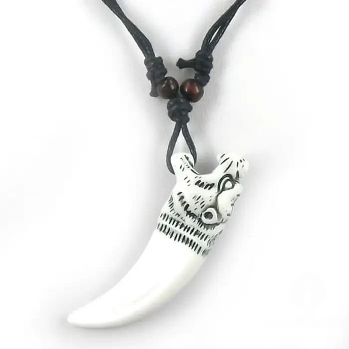 Collier Vintage en cuir pour hommes et femmes
