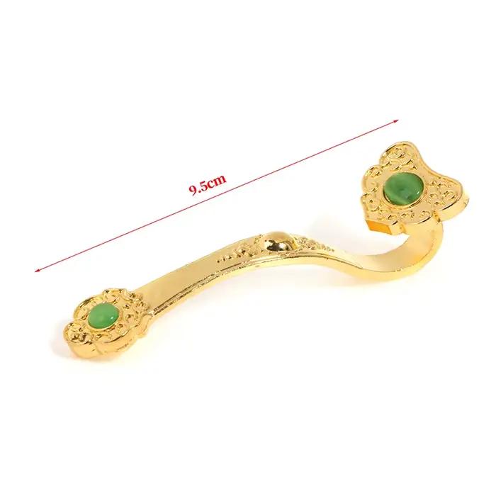 Bijoux de fortune doré Ruyi, bijoux chinois, décoration Feng Shui