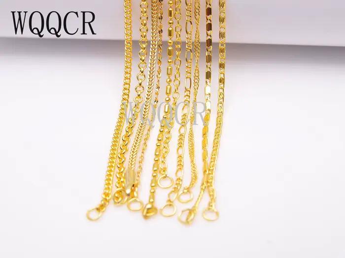 Collier rempli d'or 18 carats, bijoux mixtes, pendentif JOPendant, 16-30 amaran, vente en gros, 10 pièces