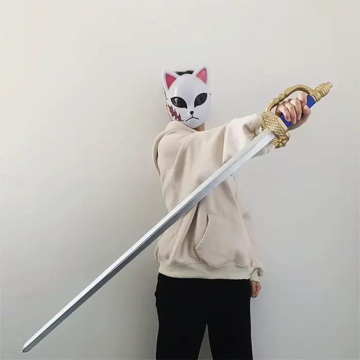Épée de chevalier occidental médiéval, couteau de Pirate Cosplay, épée de Chevalier bleue, accessoire de protection, armes, jeu de rôle, film Cos modèle PU