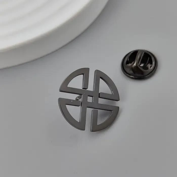 Broches à nœud celtique classiques pour hommes, acier inoxydable, badge amulette viking vintage, épinglettes, bijoux, accessoires de fête de mariage