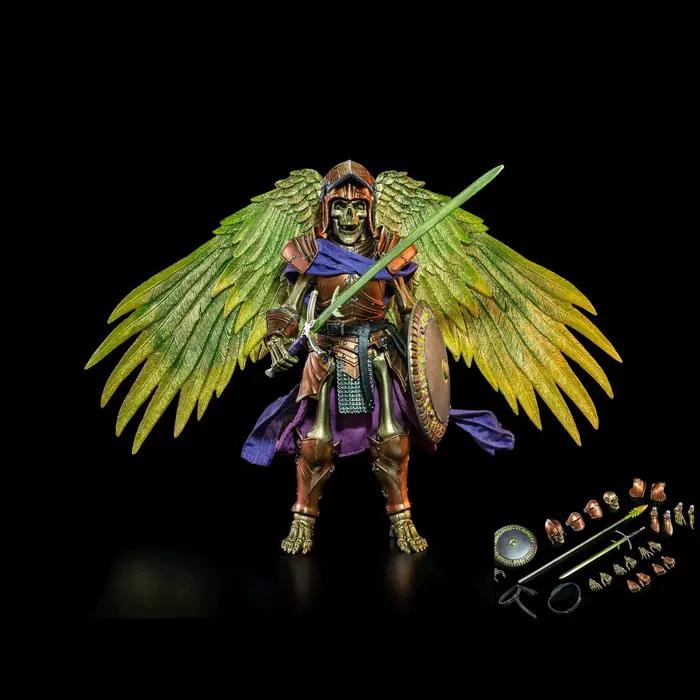 Nouvelle figurine de chevalier de la série Agbendor Ashes de Four Horsemen Mythic Legions, avec plusieurs armures, armes et accessoires pour collectionneurs