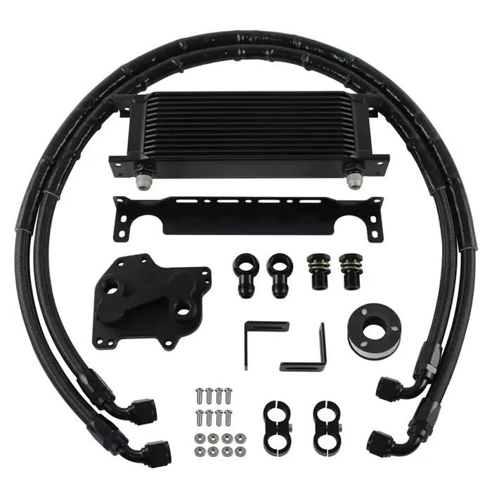Kit de refroidisseur d'huile diesel 8AN 13 rangées pour Volkswagen VW CC TT Golf MK6 MK7 Audi A1 A3 Q3 Skoda 1.6/2.0TDI, radiateur en aluminium