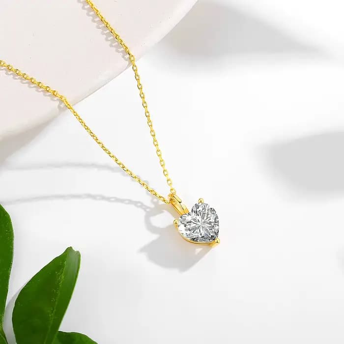 Colliers Moissanite en or 14K