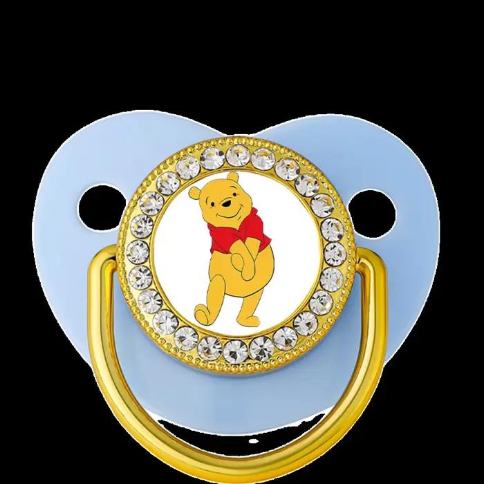 Sucette pour bébé en forme de dessin animé, soulage les douleurs de la dentition, s'intègre parfaitement à la mastication du bébé sur le gel dentaire, cadeau de dessin animé