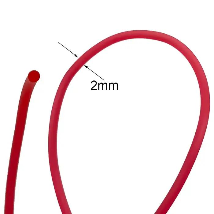 Cordon en caoutchouc rond pour fabrication de bijoux bracelets et colliers DIY pour femmes et hommes toutes occasions spéciales
