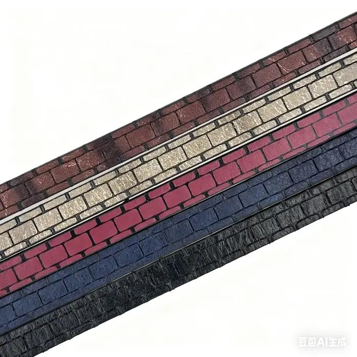 Bracelet en cuir multicolore pour hommes