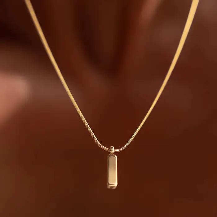 Pendentif en acier inoxydable pour hommes