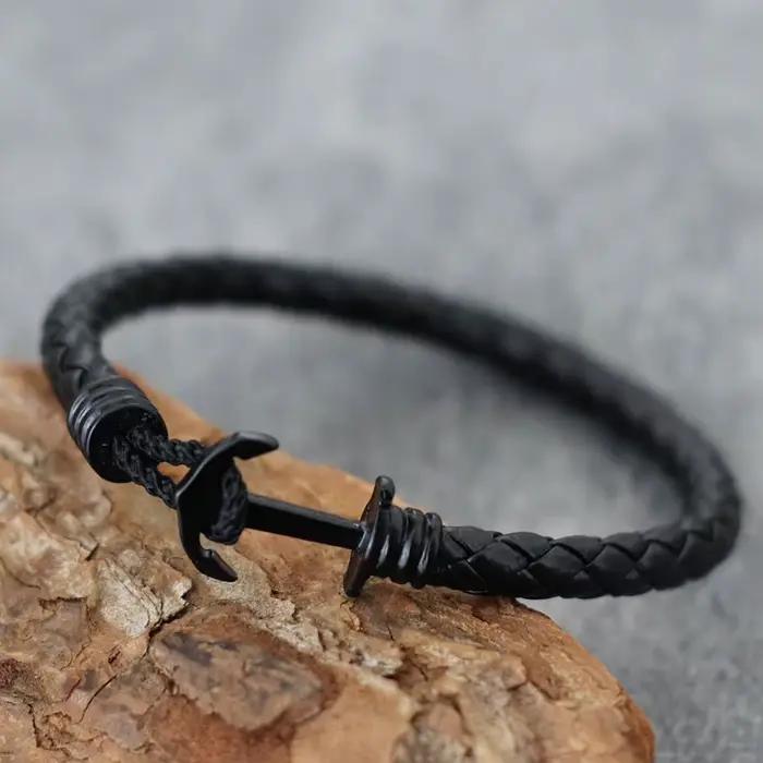 Bracelet en cuir pour hommes