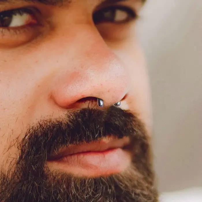 Giga 1 pièces Cool U forme Septum retenue ASTM F136 titane U fer à cheval agrafe Piercing corps bijoux Septum Piercing anneau nouveau