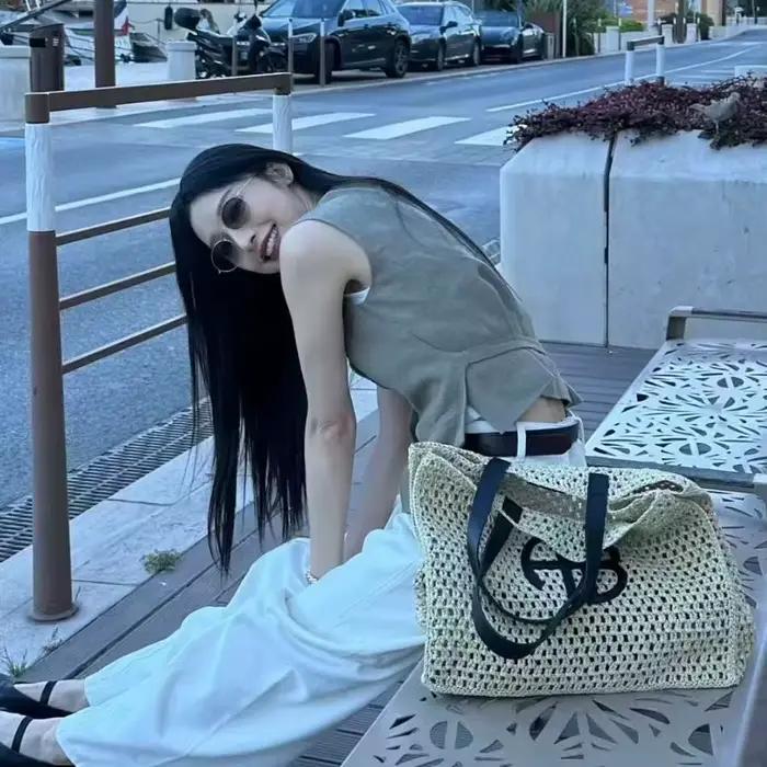 Sac fourre-tout en cuir grande capacité : sac seau souple, durable et minimaliste pour les trajets quotidiens, sac à porter sous le bras, sac à bandoulière, sac bandoulière