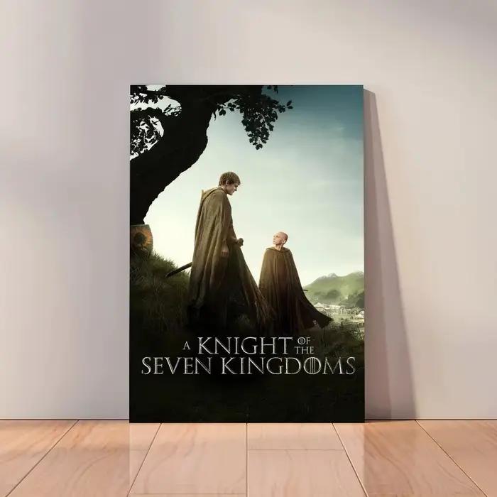 Affiche sur toile de la série télévisée Pop A Knight Of The Seven Kingdoms, impression d'art mural d'aventure, décoration pour salon