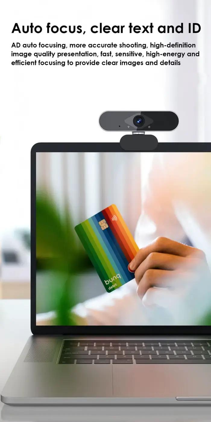 Webcam 4K Plug And Play pour ordinateur de bureau, caméra de Streaming en direct dédiée pour caméra HD 2K avec Microphone, Mini caméra d'ordinateur