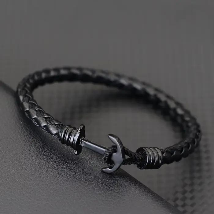 Bracelet en cuir pour hommes