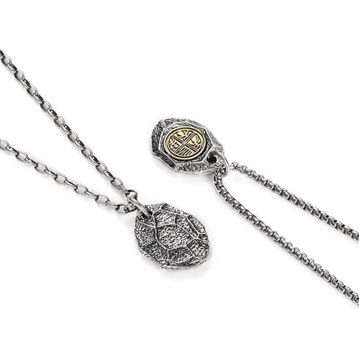 Pendentif en pierre Vintage Boundless Joy pour homme, bijoux de style ethnique, collier porte-bonheur, accessoires de personnalité pour homme, accessoires pour pull