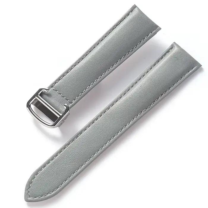 Bracelet en cuir pour hommes et femmes, précieux bracelet Cartier SOLO London, violet, marron, accessoires de bracelet, 14mm, 16mm, 18mm, 20mm
