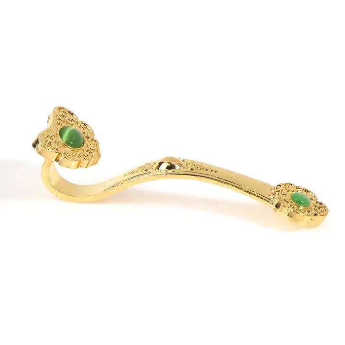 Bijoux de fortune doré Ruyi, bijoux chinois, décoration Feng Shui