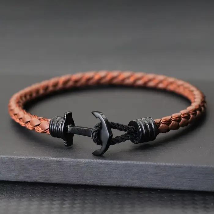 Bracelet en cuir pour hommes