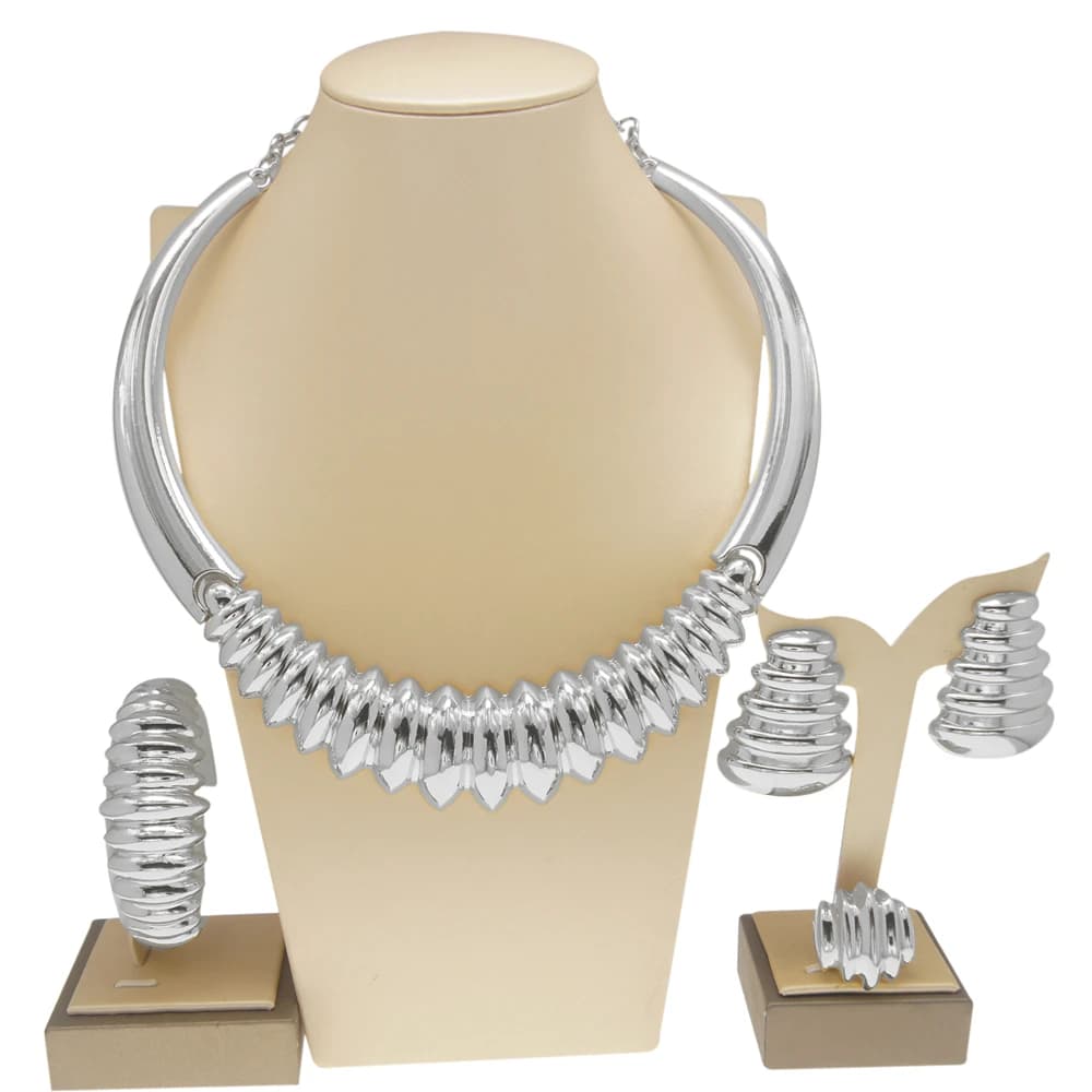 Ensembles de bijoux pour femmes, col classique, Design Simple pour un usage quotidien, cadeau, boucl