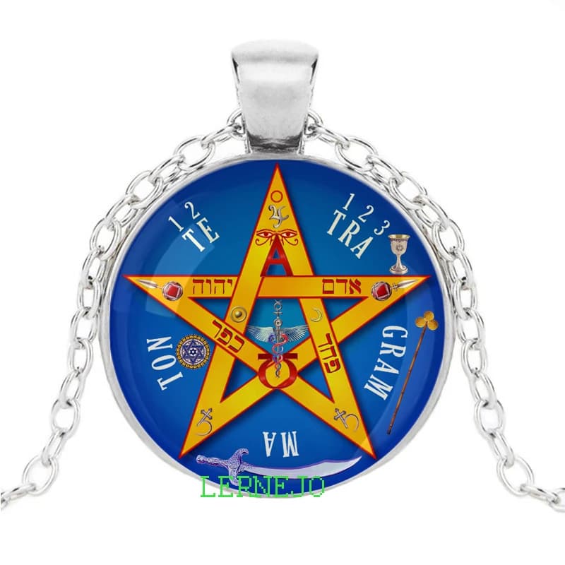 Collier amulette tétragrammaton Bible hébreu quatre lettres nom pour dieu HaShem pendentif YHWH bles