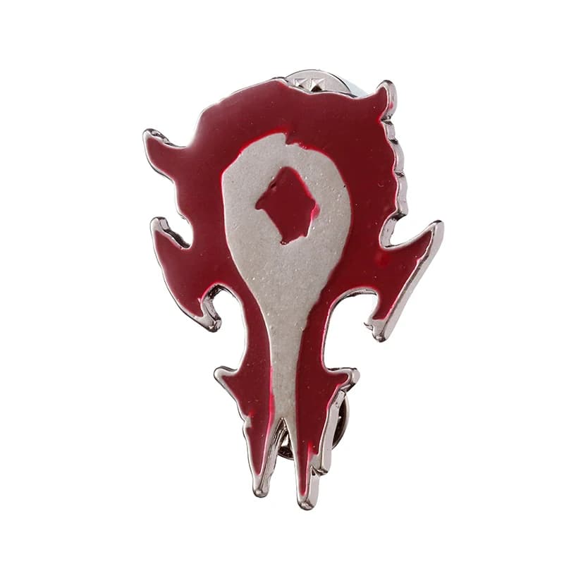 ZRM mode bijoux jeu World Of Warcraft Tribal Logo broches broches Alliance Horde WOW Badge broche po