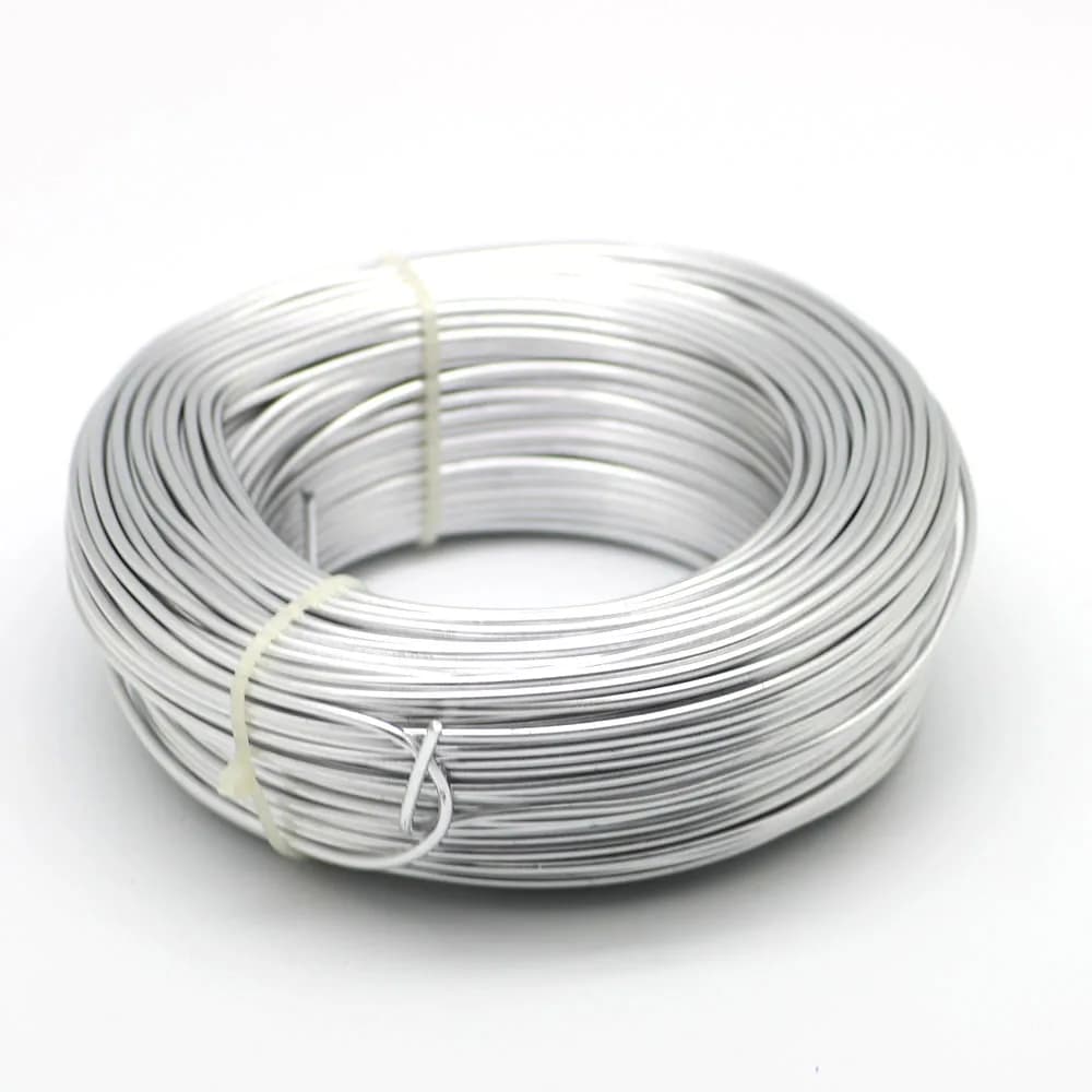 Fil d'aluminium 3mm 4mm 25/12 mètres, résultats de bijoux pour la fabrication de bijoux, fil artisan