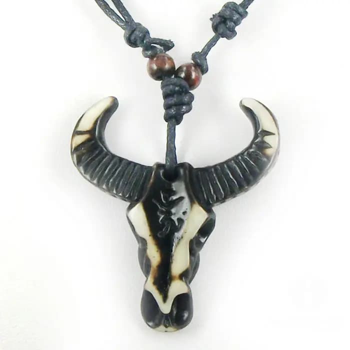 Collier Vintage en cuir pour hommes et femmes, chaîne avec pendentif en croix, Animal indien, bijoux