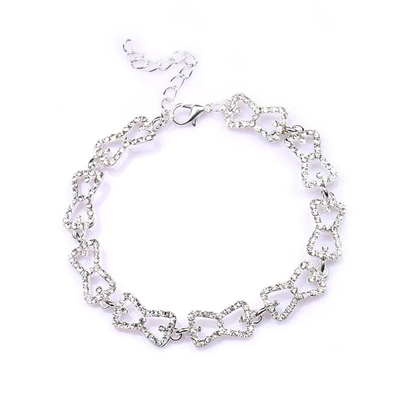 Vampire Diaries Klaus Caroline Forbes Bracelet strass cristal arc brillant cadeau pour Gril bijoux d