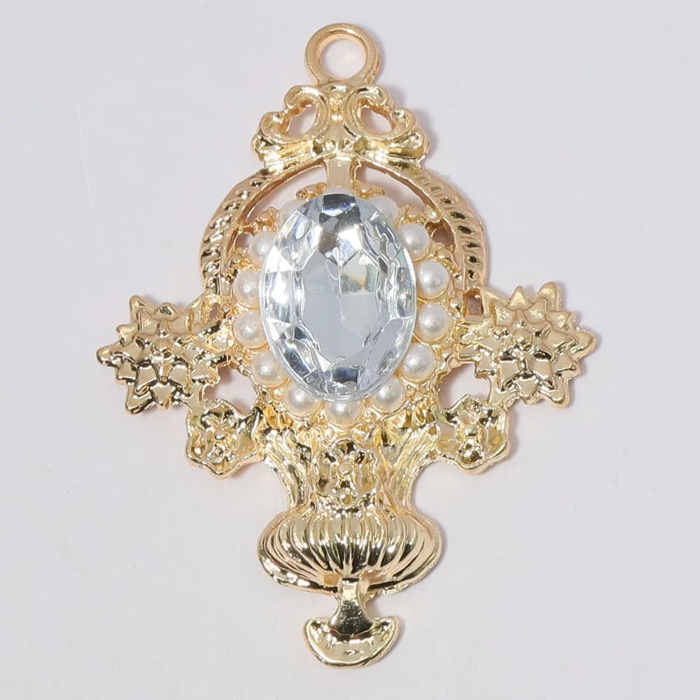 SKYE CIEL 10 pièces alliage bijoux accessoires mode personnalité diamant pendentif bricolage cheveux