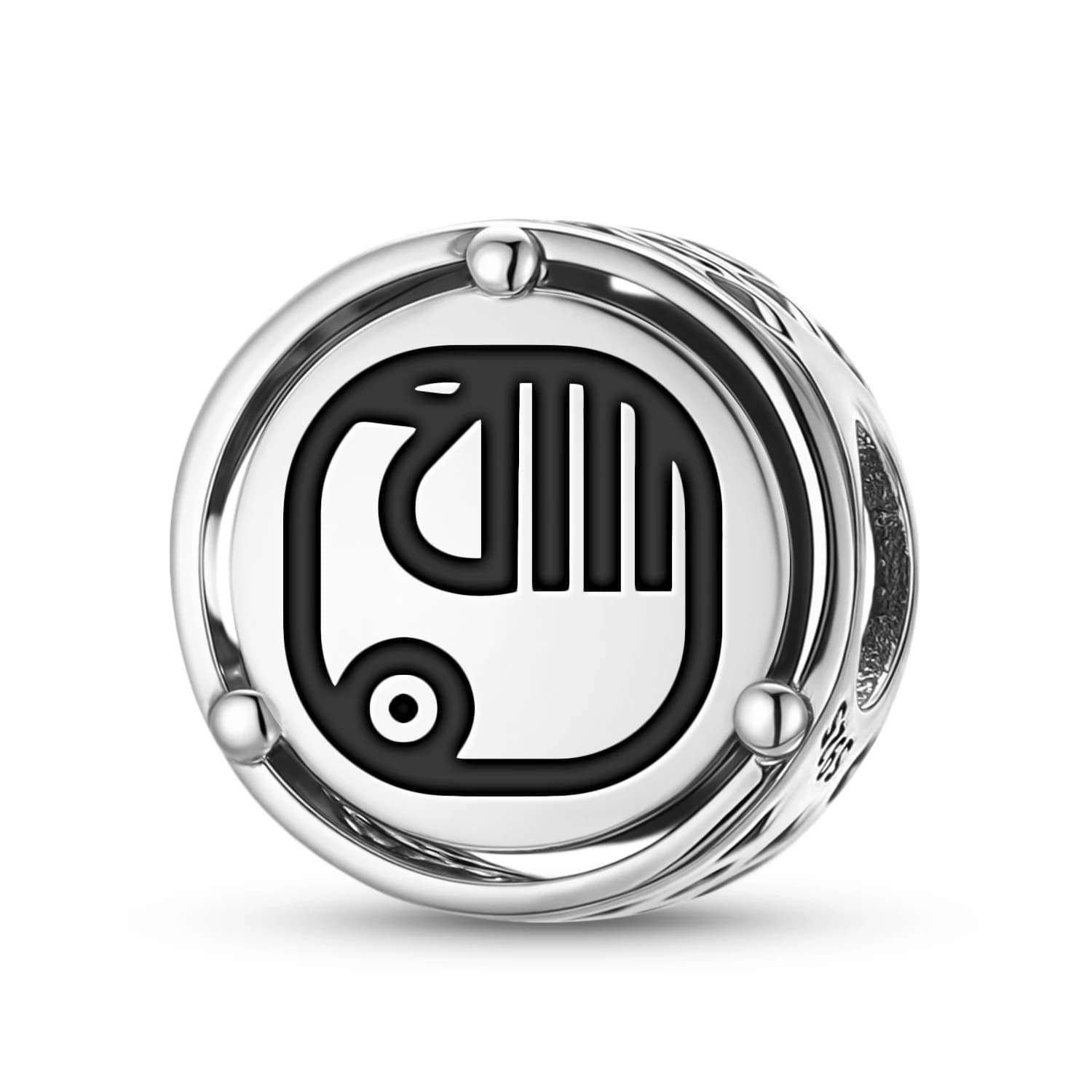 Mayan Manik – breloque symbole en argent Sterling 925, adaptée au Bracelet Original, accessoires de 